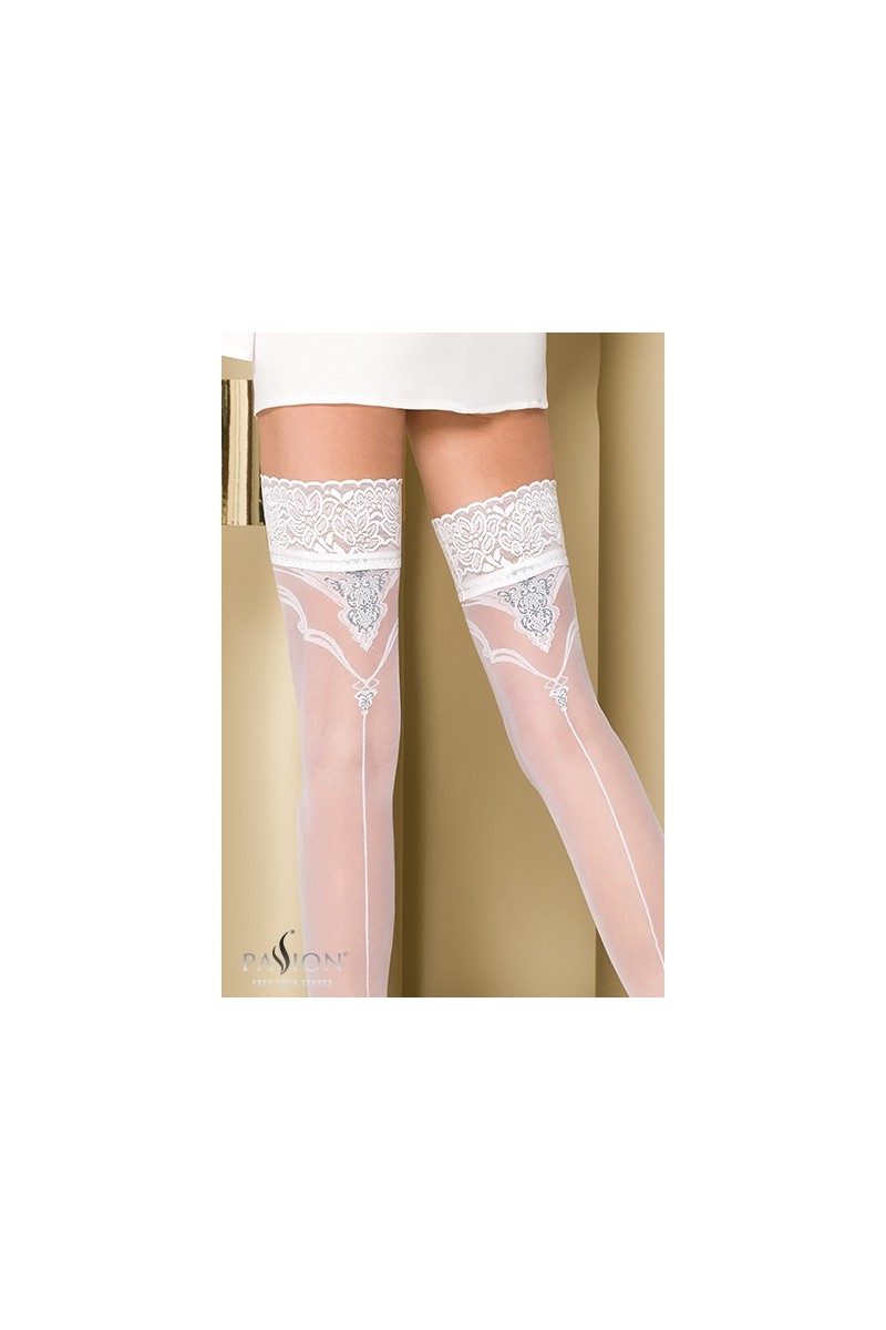 Bas autofixants ST108 Blanc